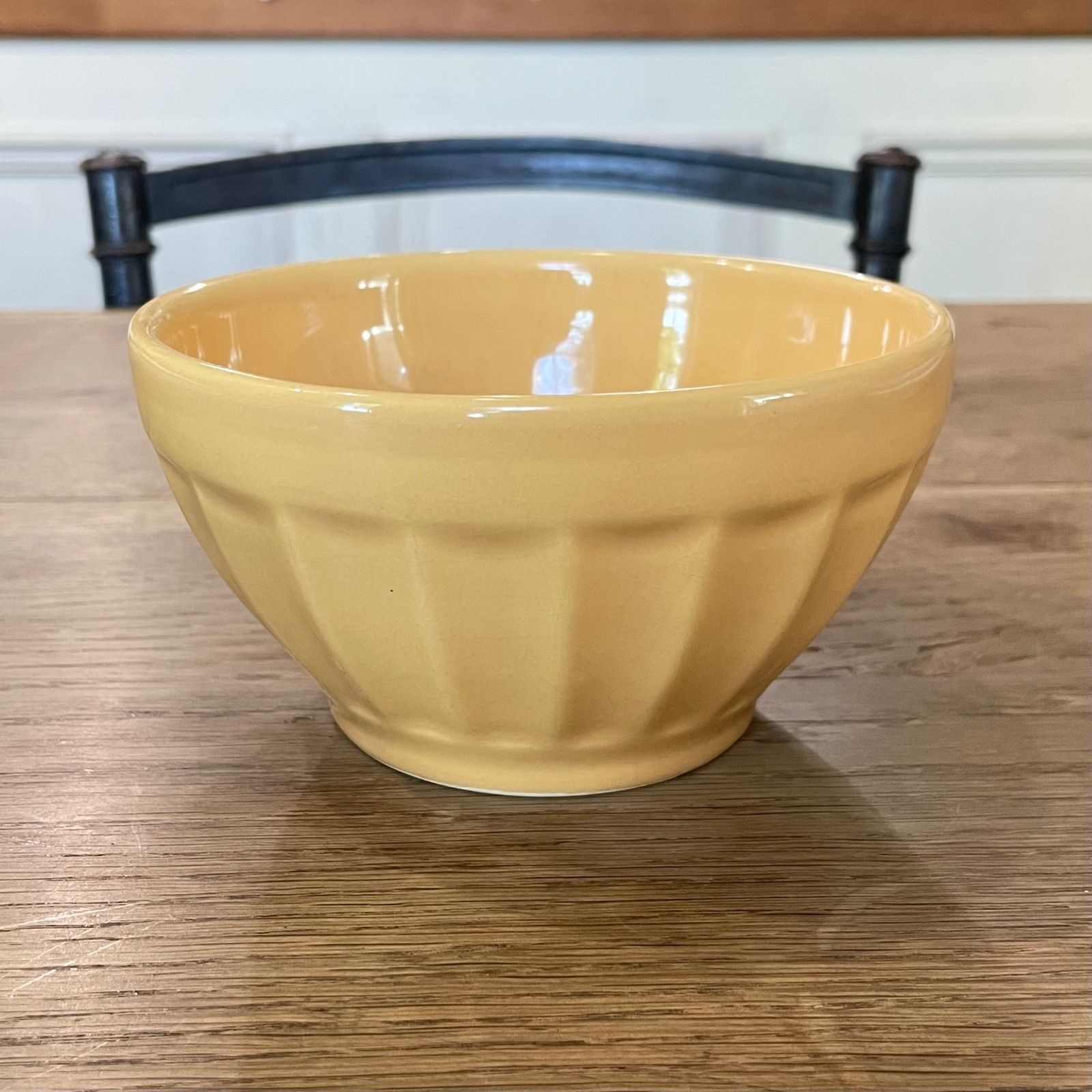 フランスアンティーク カフェオレボウル オレンジカラー