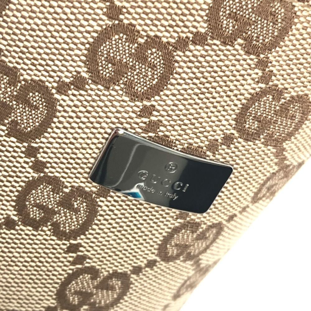 GUCCI グッチ ポーチ ボトルホルダー 28691 GGキャンバス/レザー  