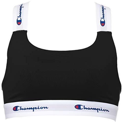チャンピオン(Champion) スポーツブラ 抗菌・防臭機能 UVカット ストレッチ CW-NS316U レディース ブラック Lサイズ