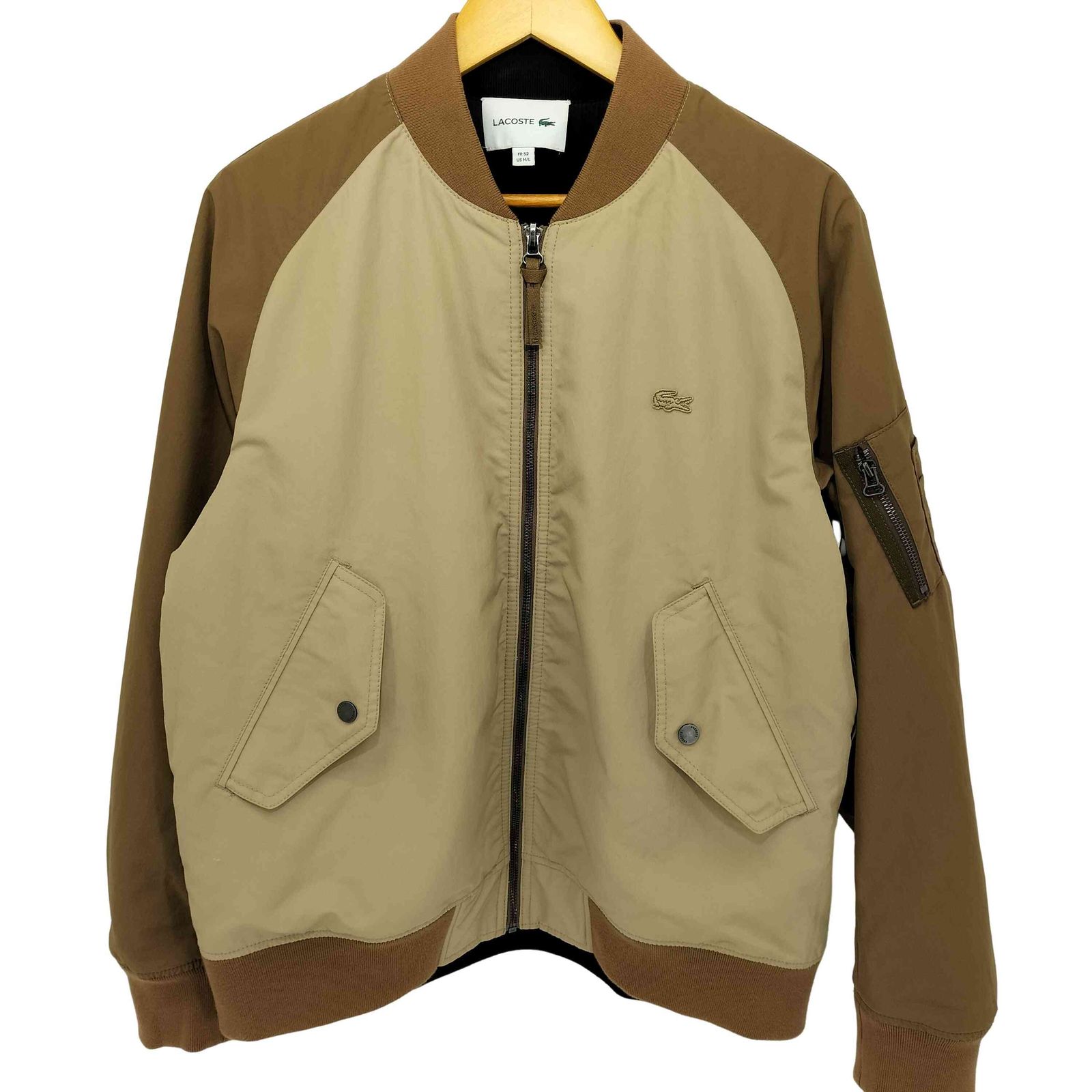 ラコステ LACOSTE リバーシブルボンバージャケット メンズ M/L