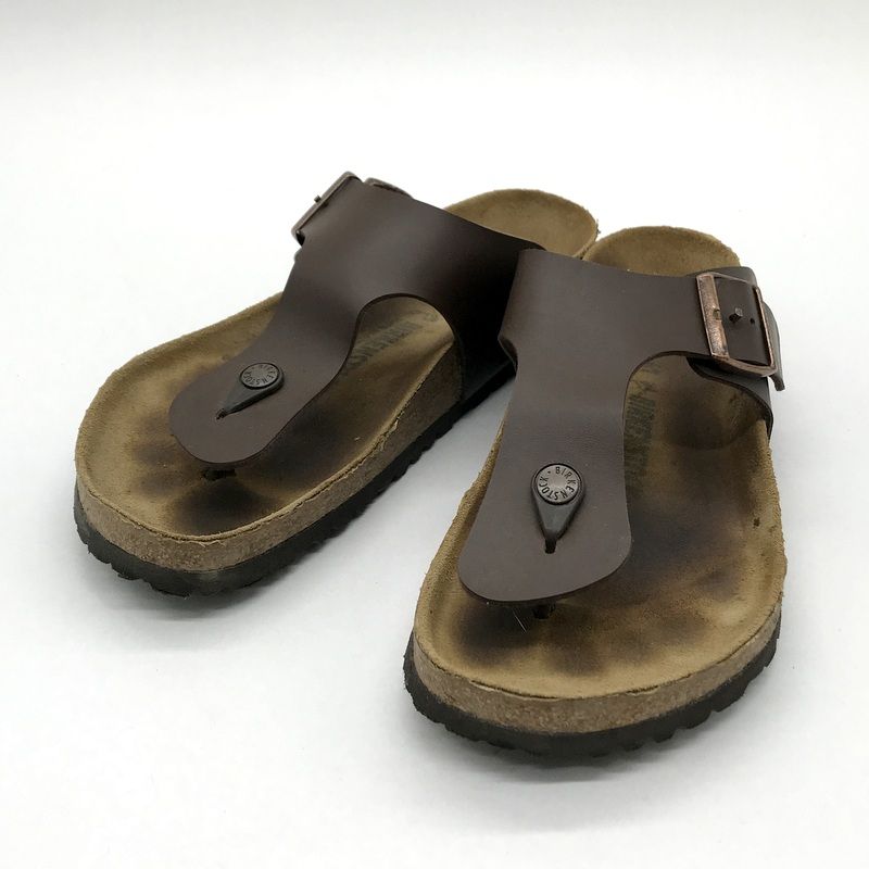 BIRKENSTOCK　ビルケンシュトック　トングサンダル Birkenstock ビルケンシュトック ギゼ ブラックトングサンダル28cm