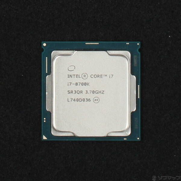 中古品〕 Core i7 8700K 〔3.7GHz／LGA 1151〕【305】 - メルカリ