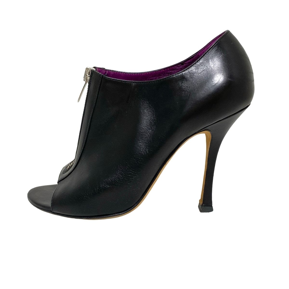 sergio rossi セルジオロッシブラックブーティ 美品 Sergio Rossi - Sergio rossi セルジオロッシ ブーティ 21.5cm