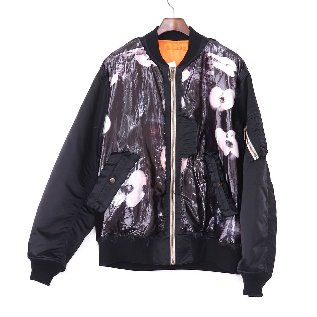 19ss】 CHRISTIAN DADA クリスチャンダダ ARAKI PRINT OPEN COLLAR