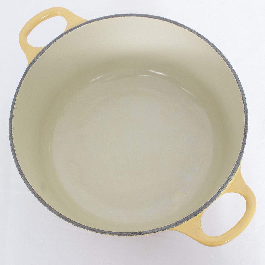 ル・クルーゼ ココット・ロンド 20cm 2501-20-04 サフラン