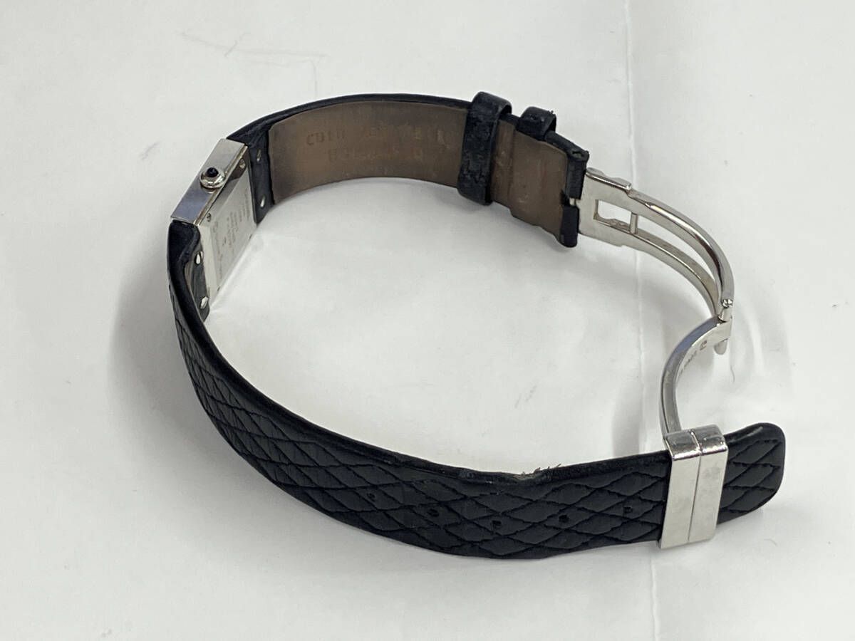 【美品】CHANEL マトラッセ　ブラック レザーベルト 時計 CHANEL シャネル マトラッセ F.K82797 ケースキズ有り ベルト