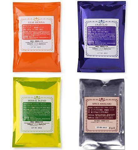 I.P.Mヘナケアー基本の４点セット 各100g