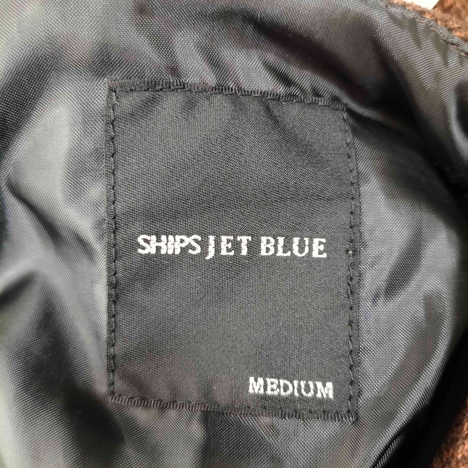 シップスジェットブルー SHIPS JET BLUE N-3B ダウンジャケット メンズ