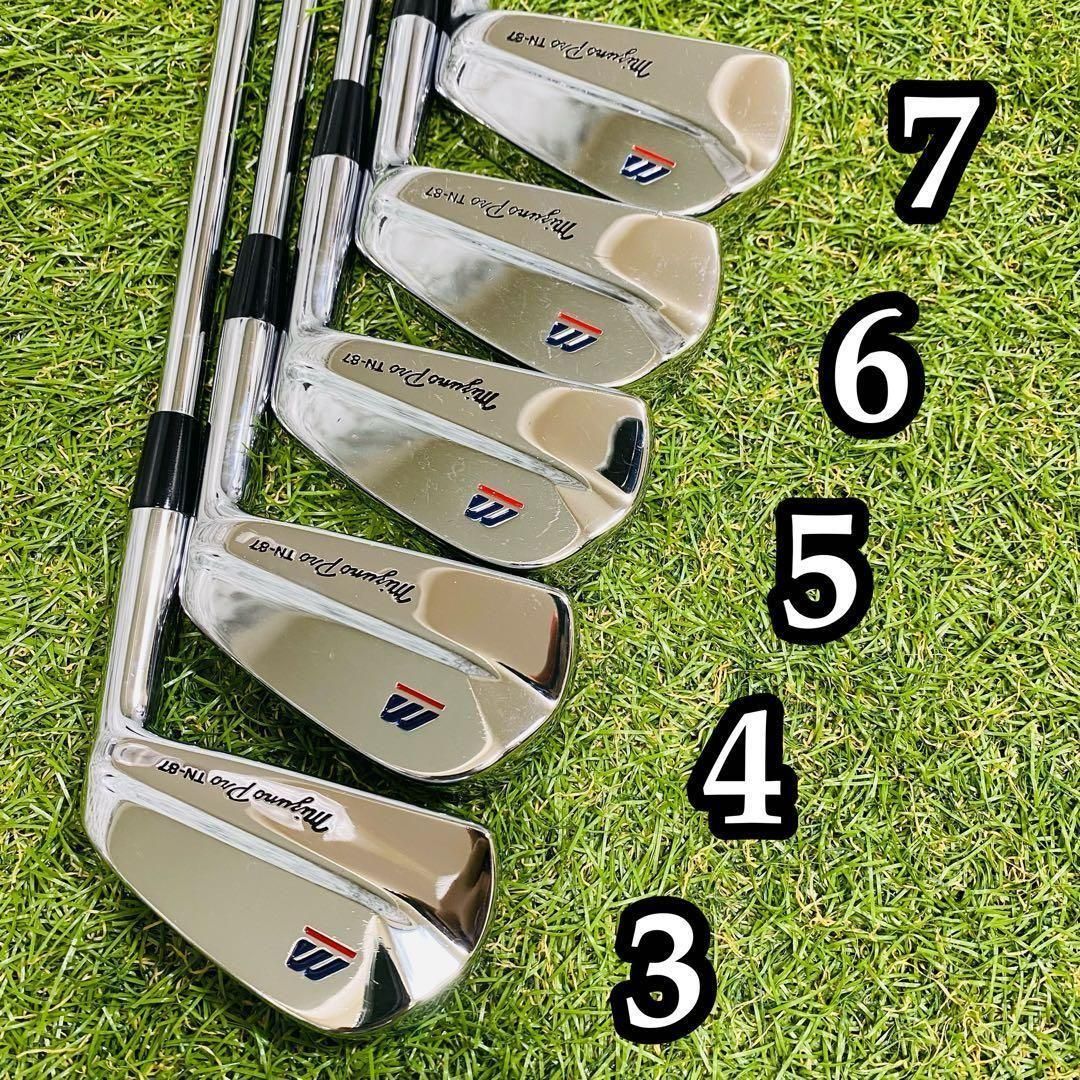 【極美品】300Set限定 復刻 ミズノ TN-87 メンズアイアン 10本 S 極美品】300Set限定 復刻 ミズノ TN-87 メンズアイアン 10本 S