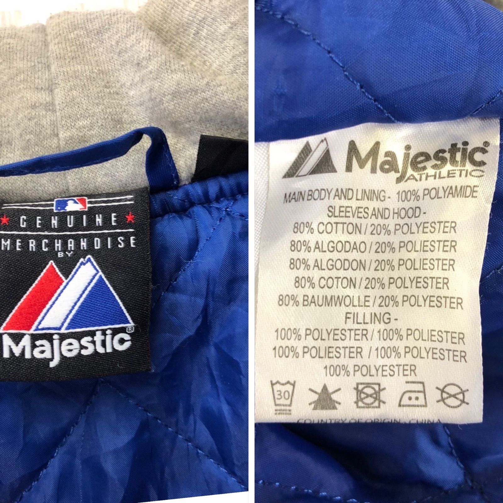 Majestic マジェスティック MLB ロサンゼルス ドジャース Dodgers 刺繍 
