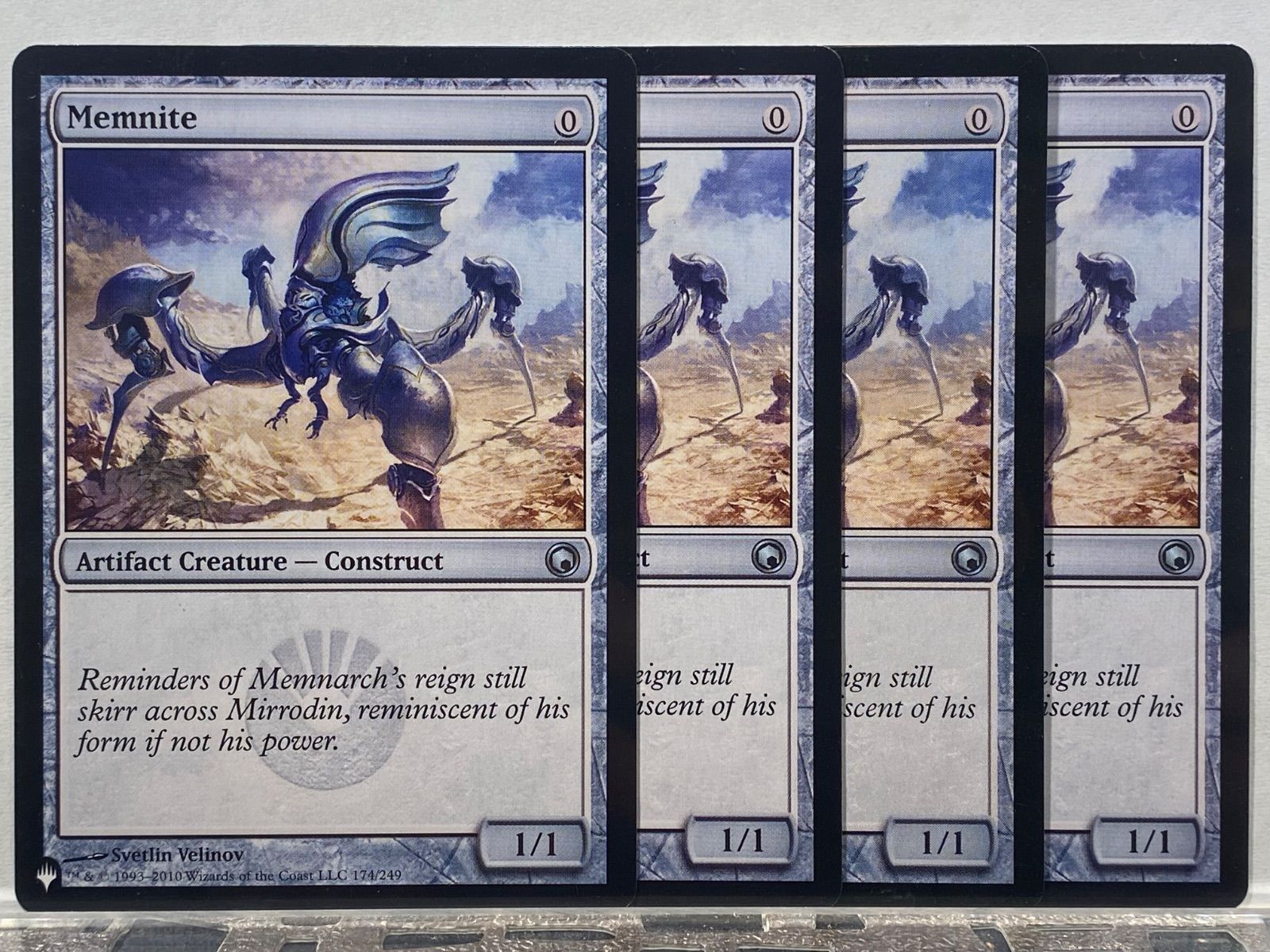 MTG】メムナイト foil 4枚