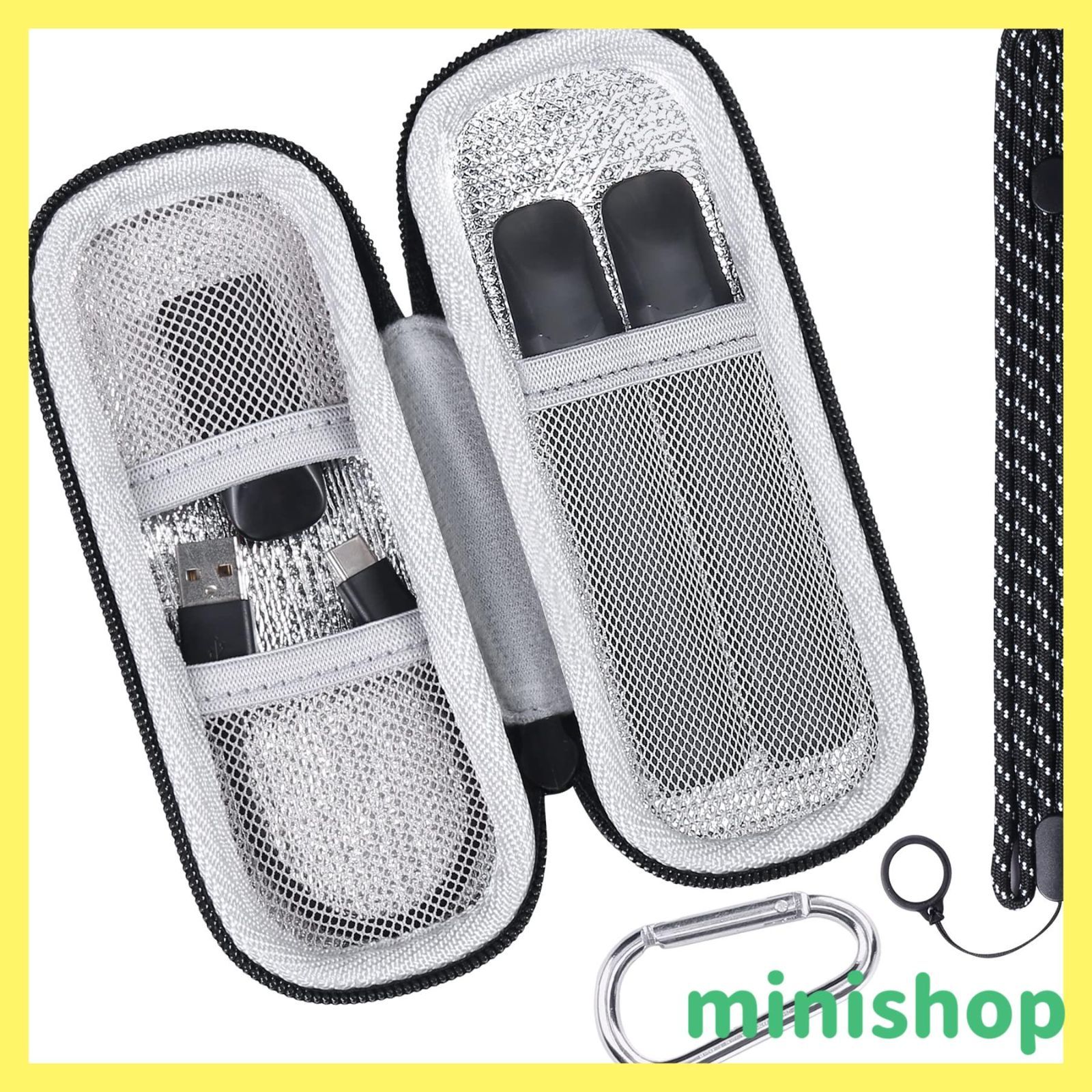 【数量限定】DR.VAPE 3/2用のケース 電子タバコ用ケース ドクターベイプ Model3/2 対応収納ケース ブラック-Aenllosi（ケースのみ）