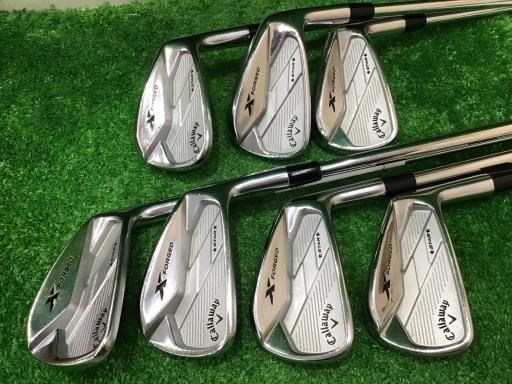 中古】 キャロウェイ X FORGED STAR 7S アイアンセット IR NS PRO