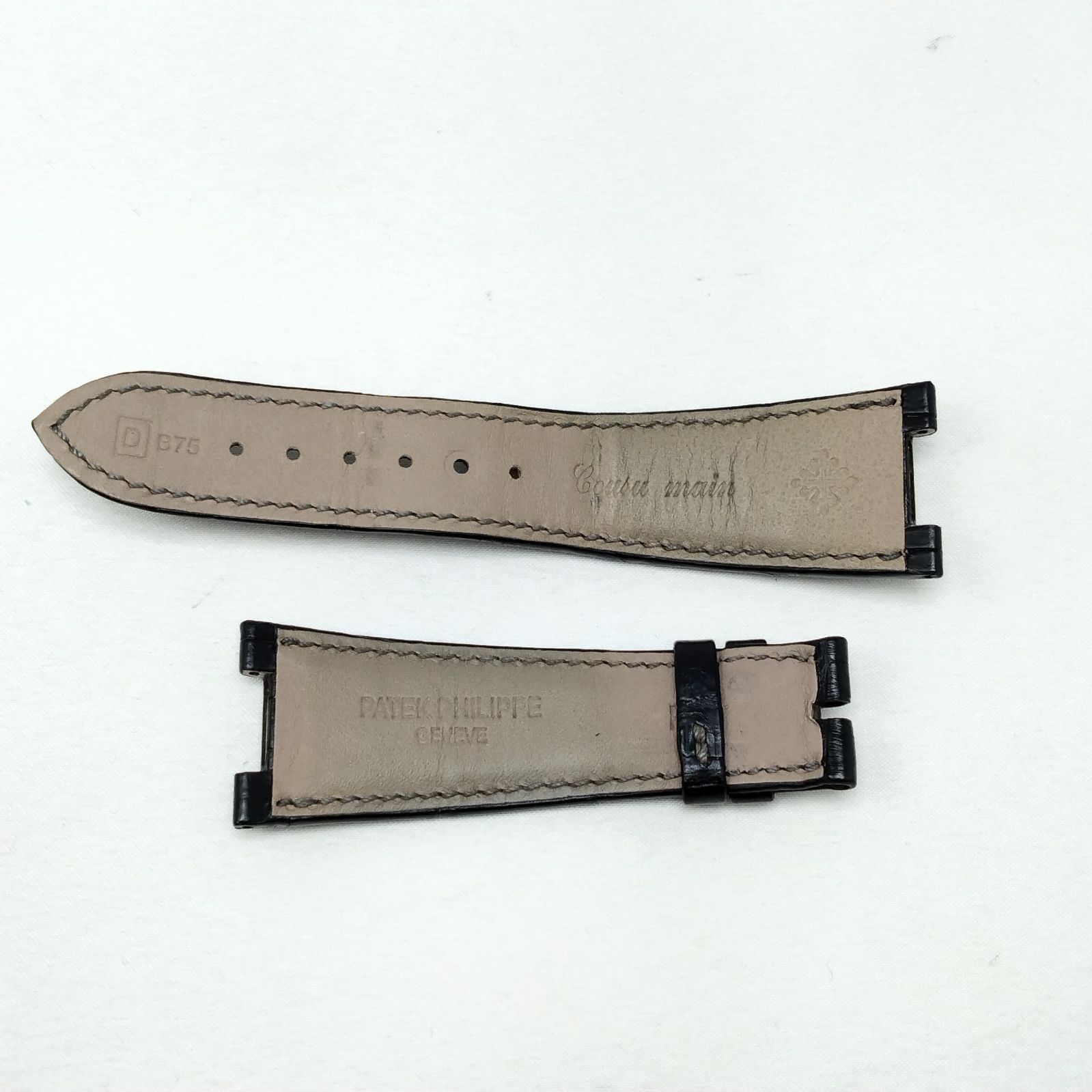 ✨️PATEK PHILIPPE✨️パテックフィリップ 時計ベルト 黒 クロコ