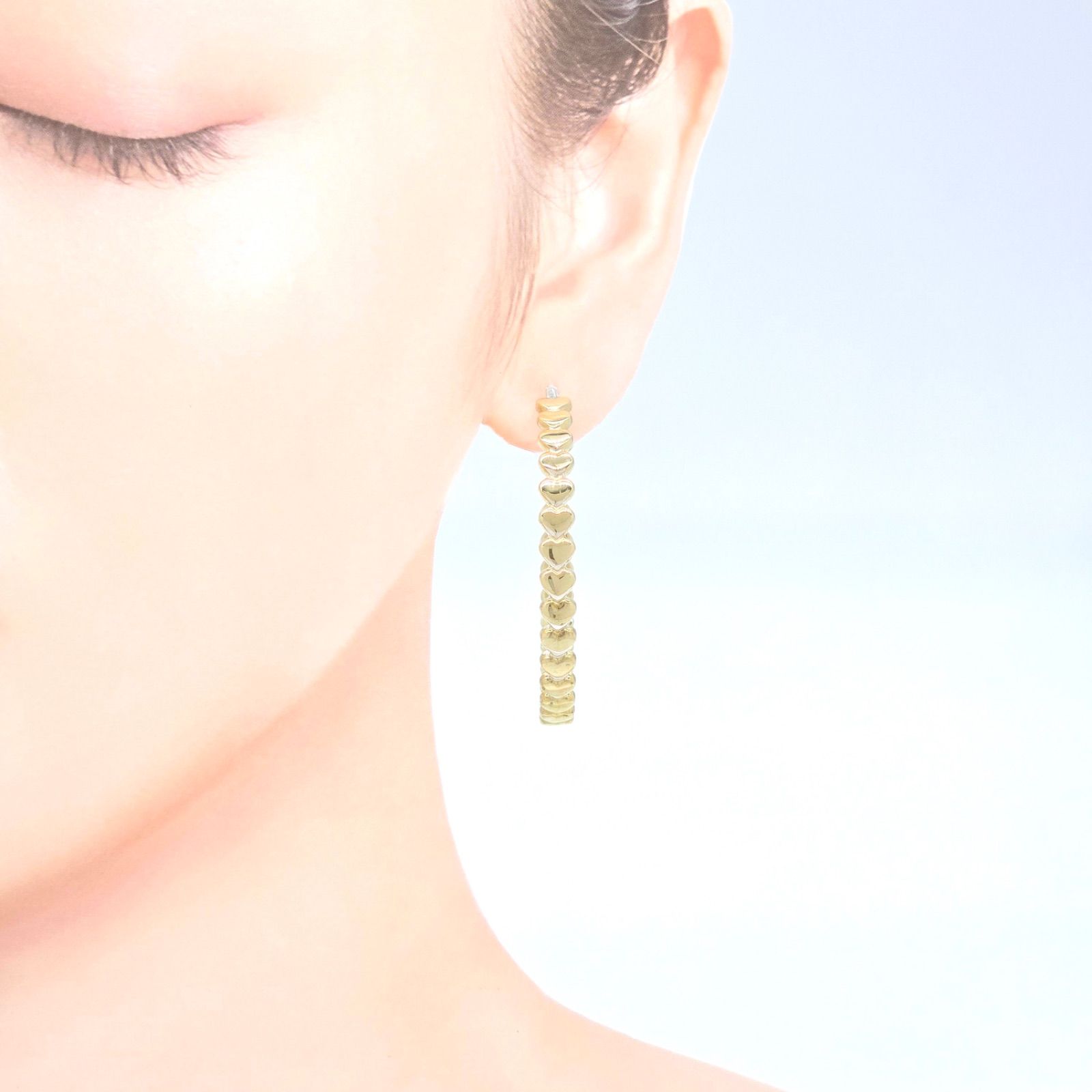 TIFFANY&CO. ティファニー ミニハート フープ ピアス 両耳