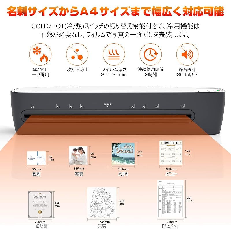 a3 1分間ウォームアップ