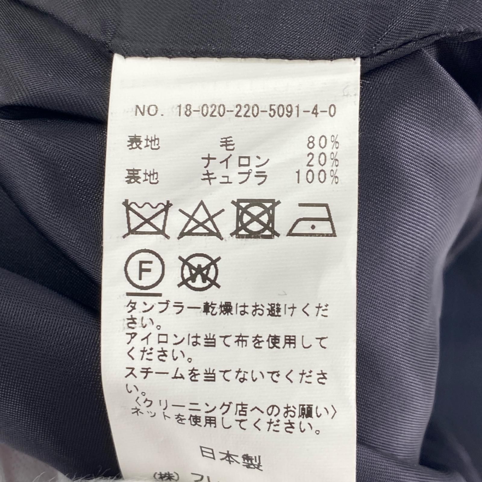 FRAMeWORK フレームワークコート size38/ブラック - メルカリ