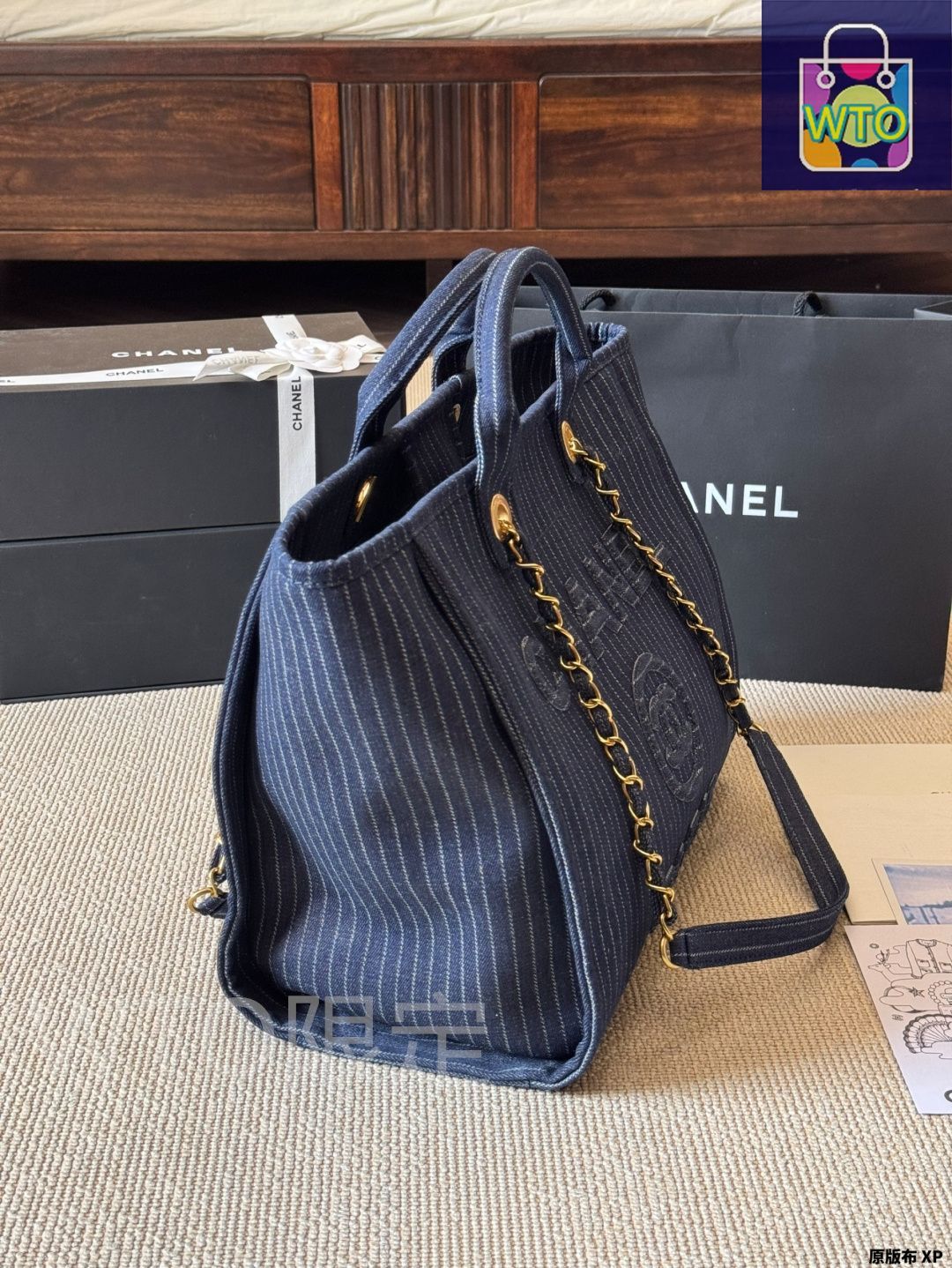 シャネル　ビーチバック　トートバッグ　ココビーチ　CHANEL レア　海　パイル シャネル「ココ ビーチ コレクション」モノトーンとピンクで彩る
