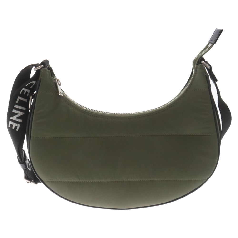 CELINE (セリーヌ) AVA キルテッドソフトナイロンショルダーバッグ 