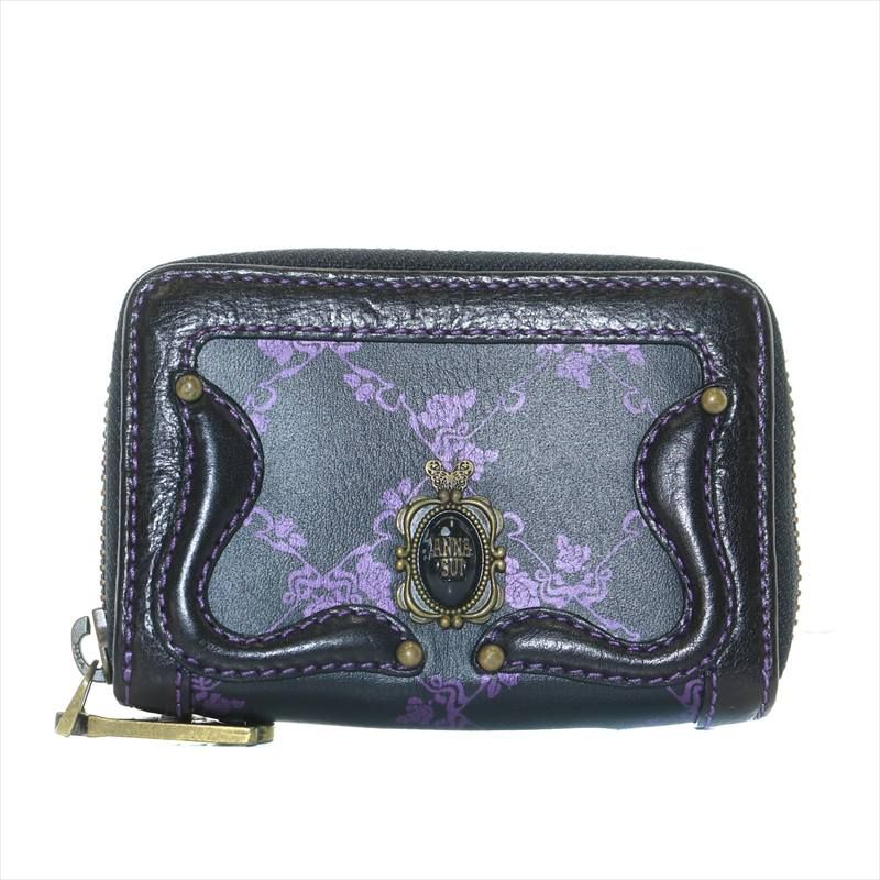 アナスイ ANNA SUI 財布 コインケース ラウンドファスナー 小銭