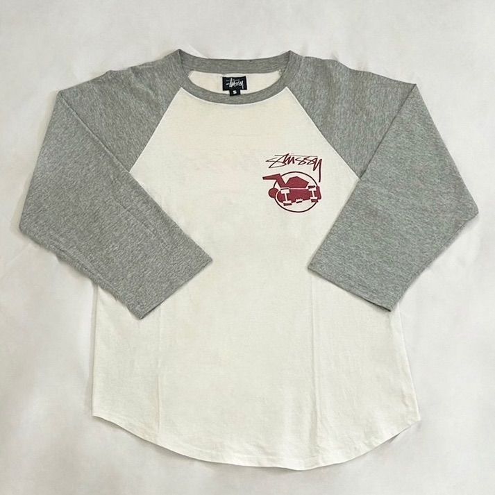 超激レア】80s 90s 00s USA製 OLD STUSSY ラグランTシャツ - メルカリ