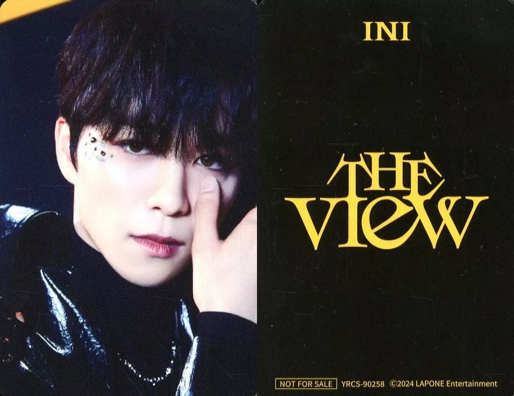 中古】コレクションカード(男性) INI/後藤威尊/CD「THE VIEW