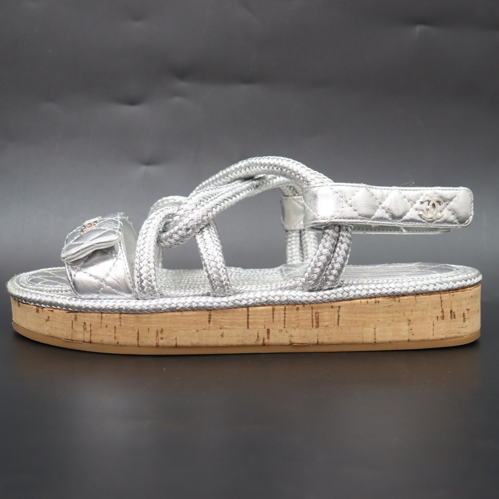 CHANEL バッグストラップサンダル 美品