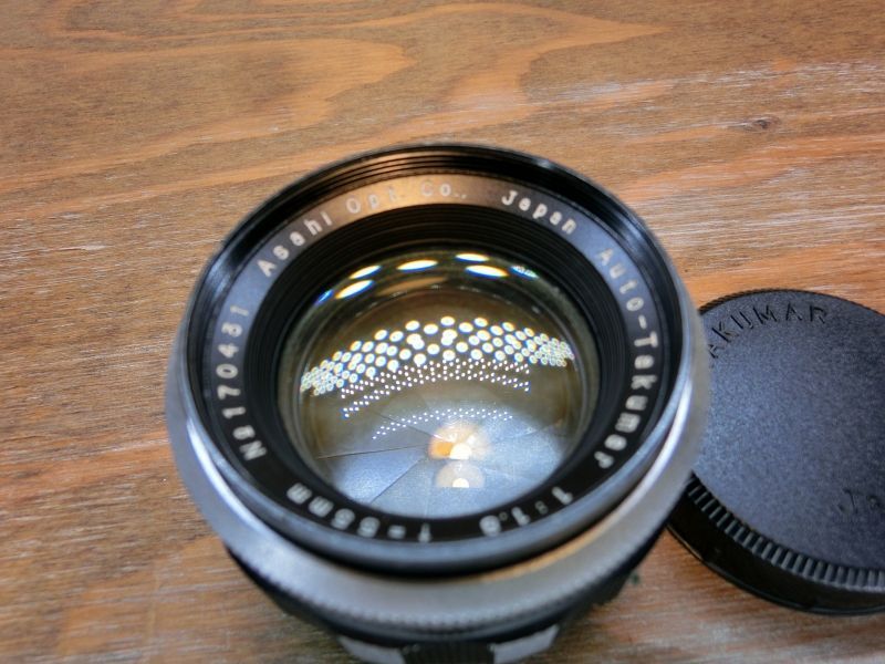 7696 Auto Takumar 55 mm 1 8 ゼブラ柄 タクマー M 42マウント レンズ