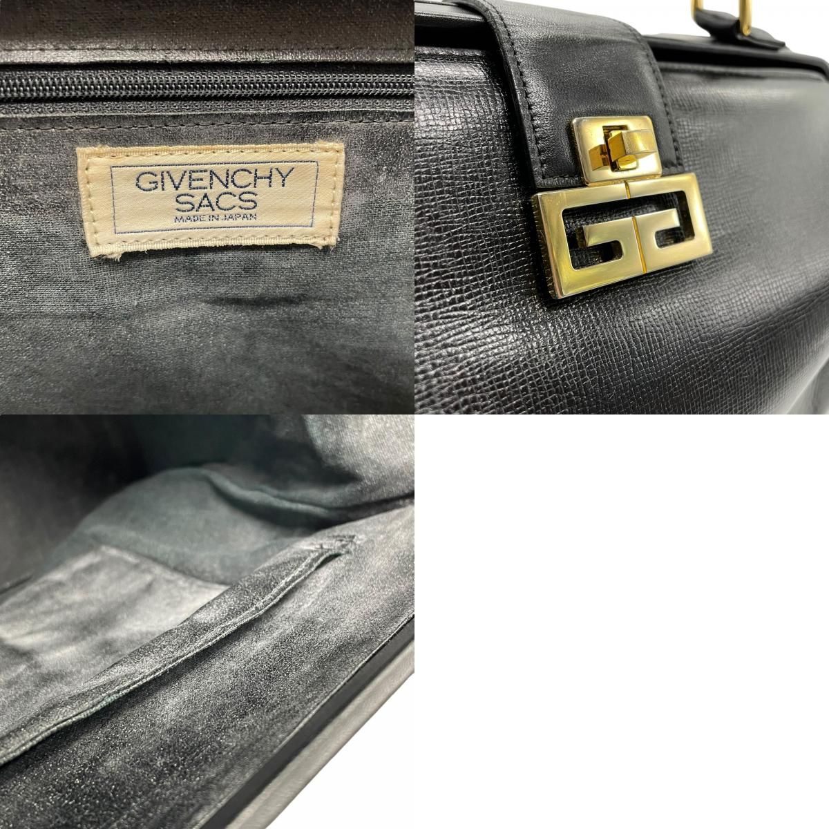 GIVENCHY ジバンシィ ジバンシー SACS ハンドバッグ 黒 ブラック