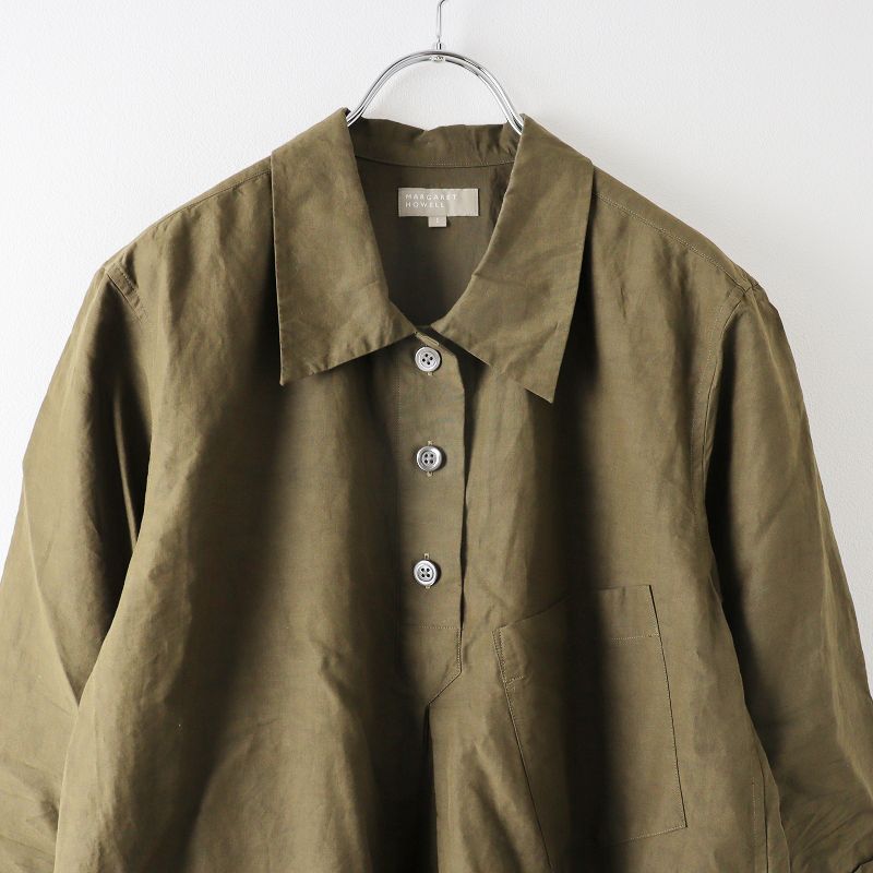 2022SS マーガレットハウエル MARGARET HOWELL FINE PLAINWEAVE COTTON