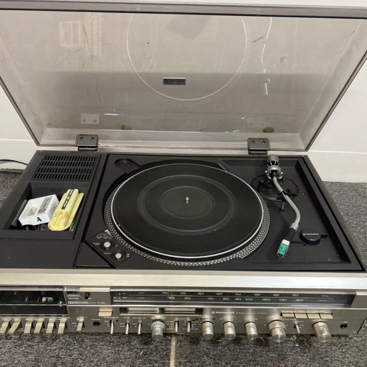 (終了)パイオニアレコードプレーヤー Teenage Engineering レコードファクトリー PO-80 | カッティング機能