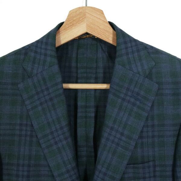 ヒッキーフリーマン チェック柄 ビジネスジャケット 75%OFF 新品 ヒッキーフリーマン Hickey Freeman ジャケット 36