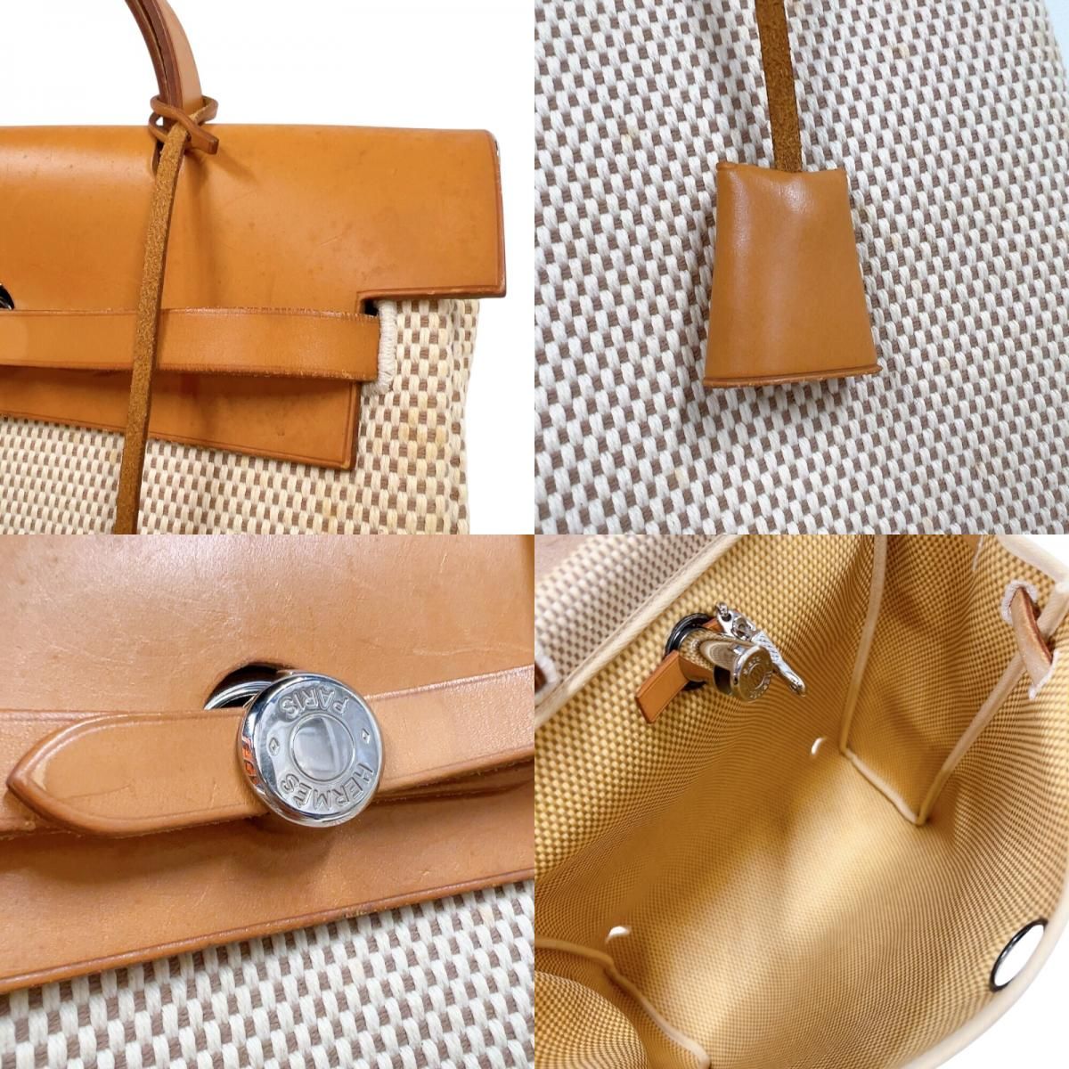 HERMES エールバッグ　アド　レザー部分のみ HERMES エールバッグアドレザー部分のみ