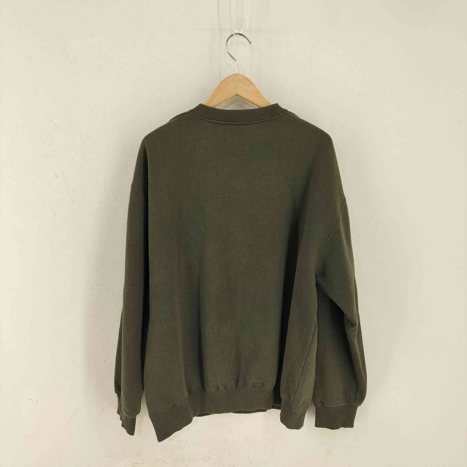 90s 紺タグ OLD STUSSY ハーフジップ フーディースウェットM
