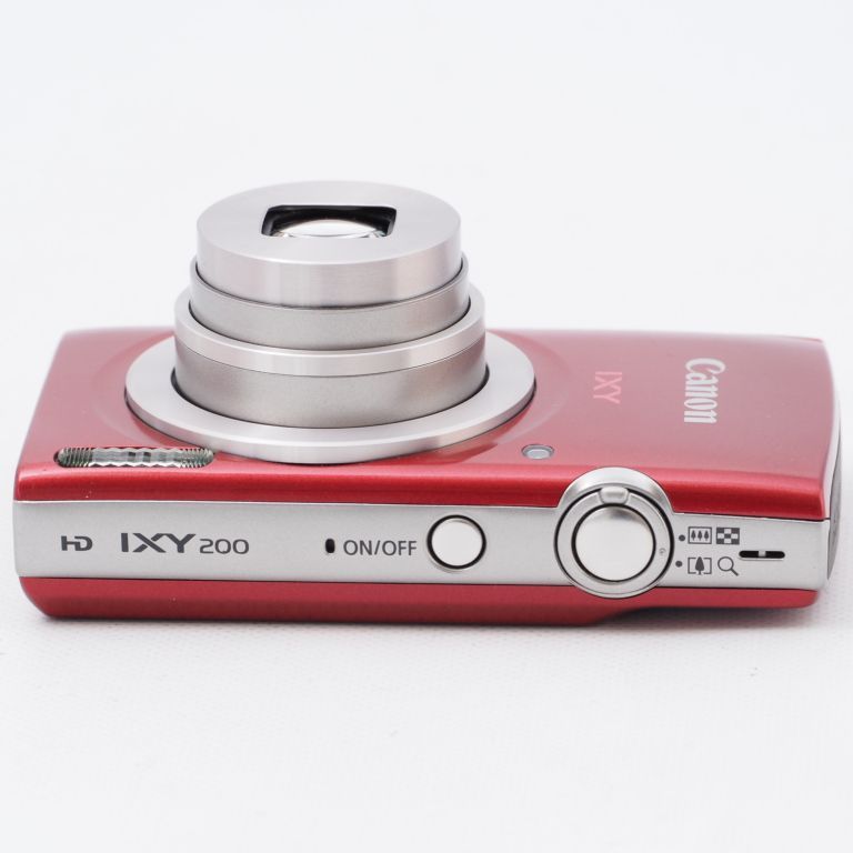 Canon キヤノン デジタルカメラ IXY200 (RED) レッド
