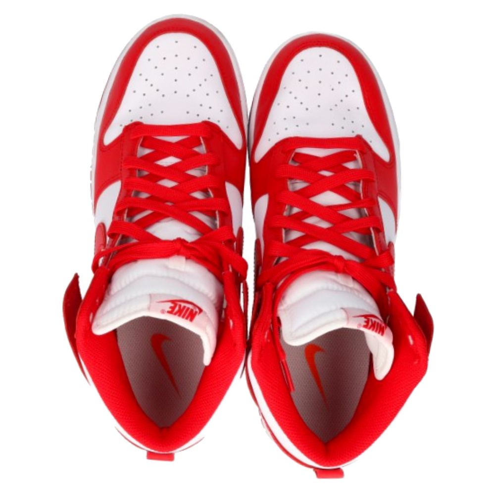 NIKE (ナイキ) DUNK HI RETRO CHAMPIONSHIP WHITE AND RED ダンク ハイ