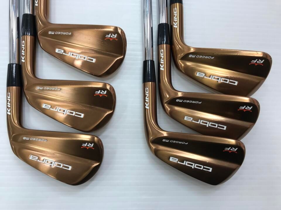 Cobra King RF Forged MB copper 6本セット コブラ『KING RF FORGED MB