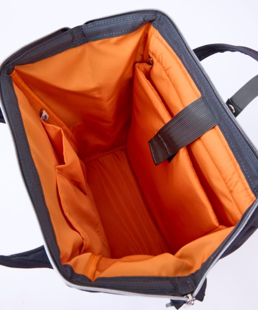 アネロ] 口金 リュック (R)/A4 口金/撥水/多収納/PC収納 CROSS BOTTLE