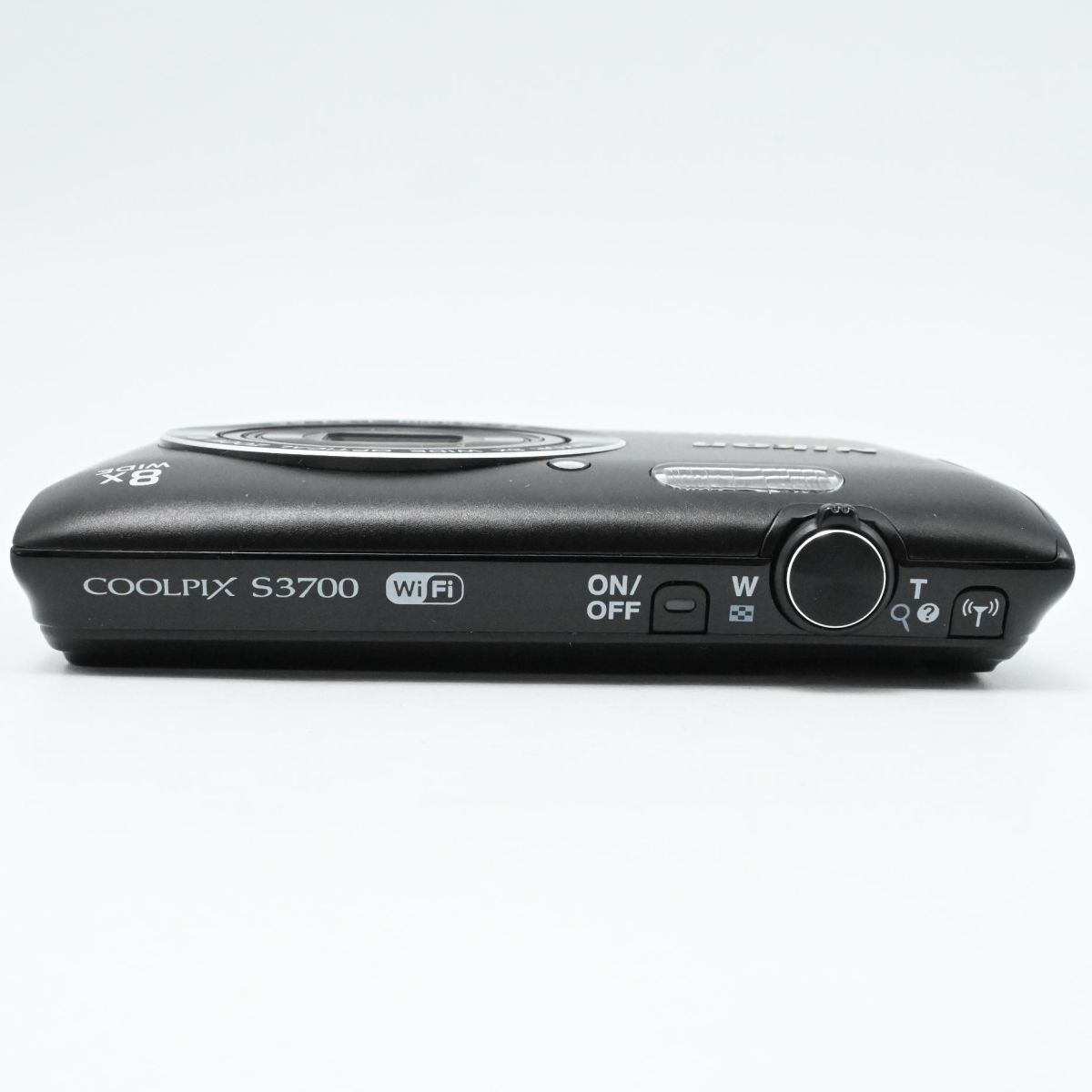 Nikon デジタルカメラ COOLPIX S3700 ブラック 光学8倍ズーム 2005万 