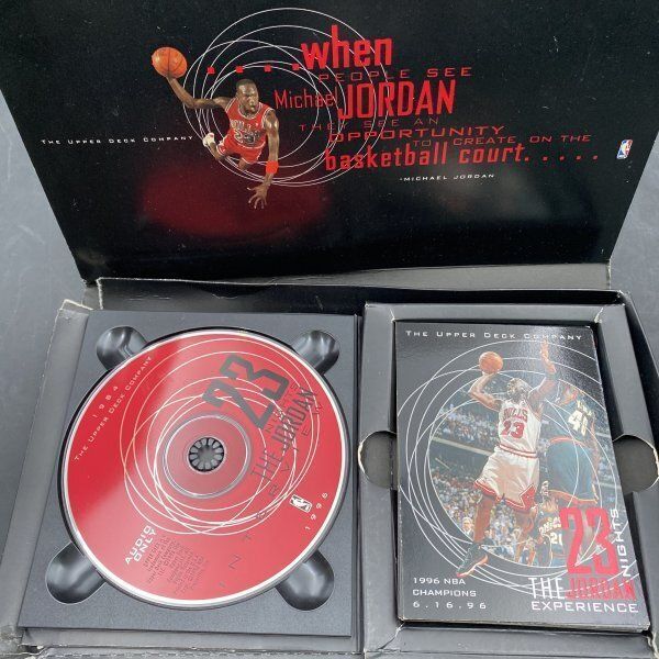 L115 ジョーダンMICHAEL JORDAN/1996 UPPER DECK 23 NIGHTS THE JORDAN