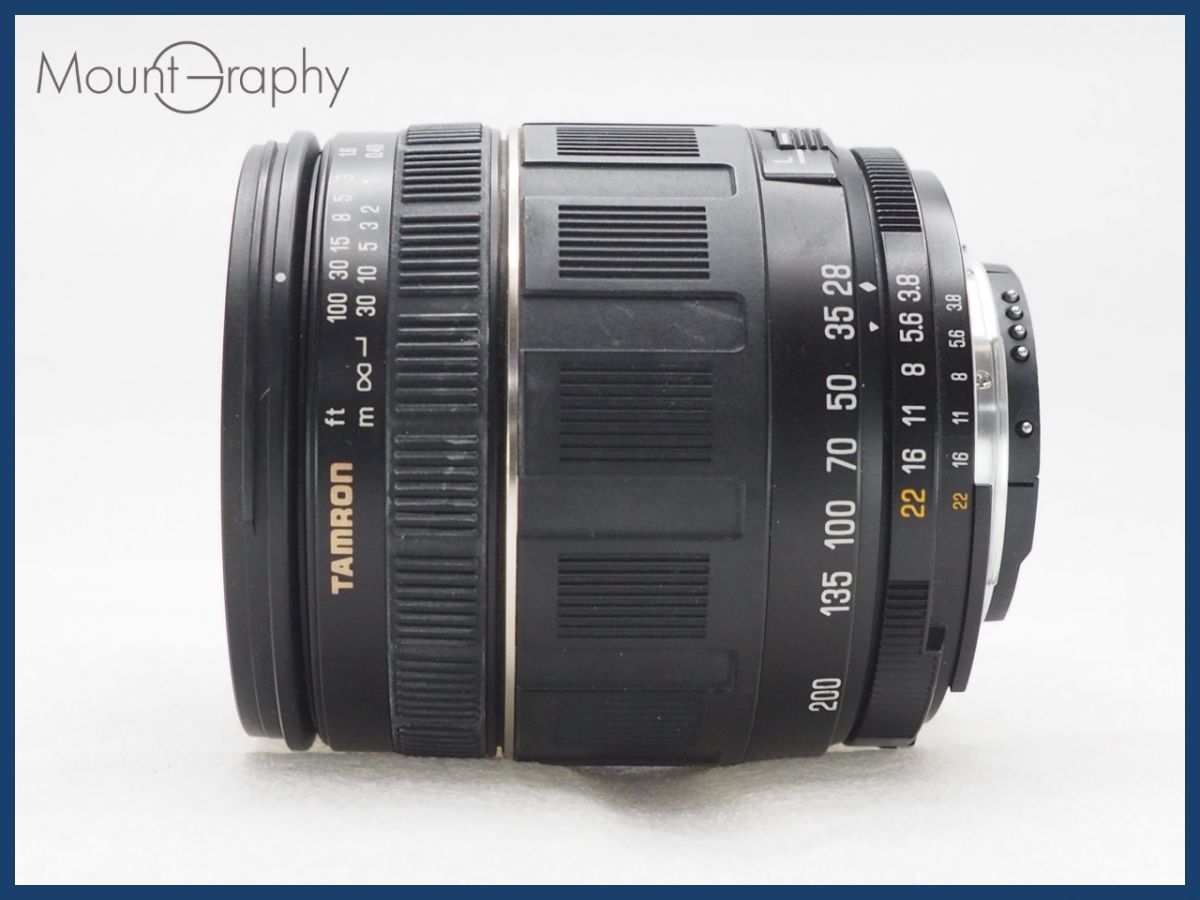 ☆良品☆ TAMRON タムロン AF XR 28-200mm F3.8-5.6 前キャップ