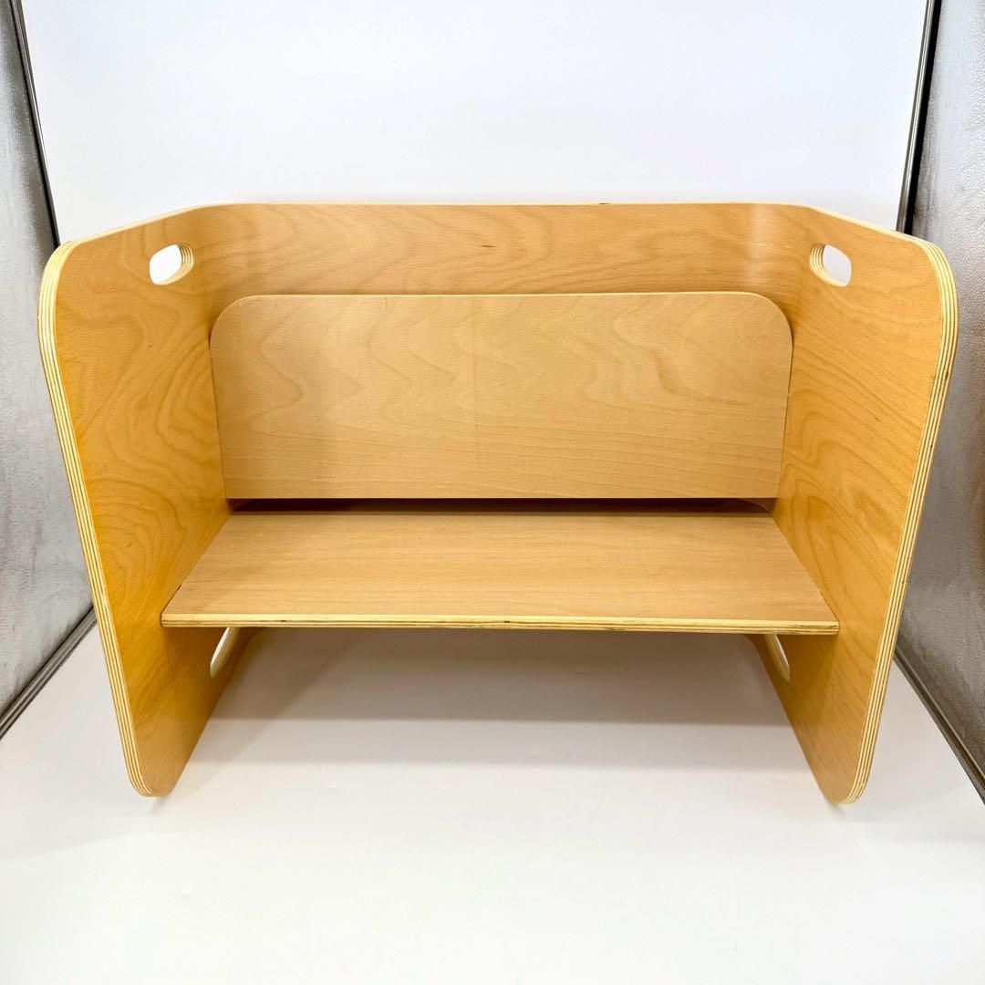 HOT，新作登場 【正規品】HOPPL コロコロデスク　ナチュラル　木製　子供家具 子ども用学習机・椅子