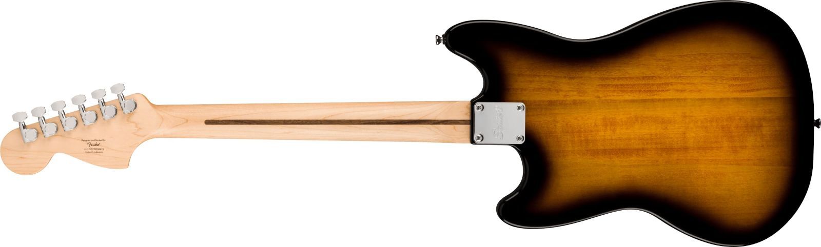 Fender(フェンダー) Squier by Fender スクワイヤー エレキギター Squier Sonic™ Mustang®, Maple Fingerboard, White Pickguard, 2-Color Sunburst ソフトケース付き