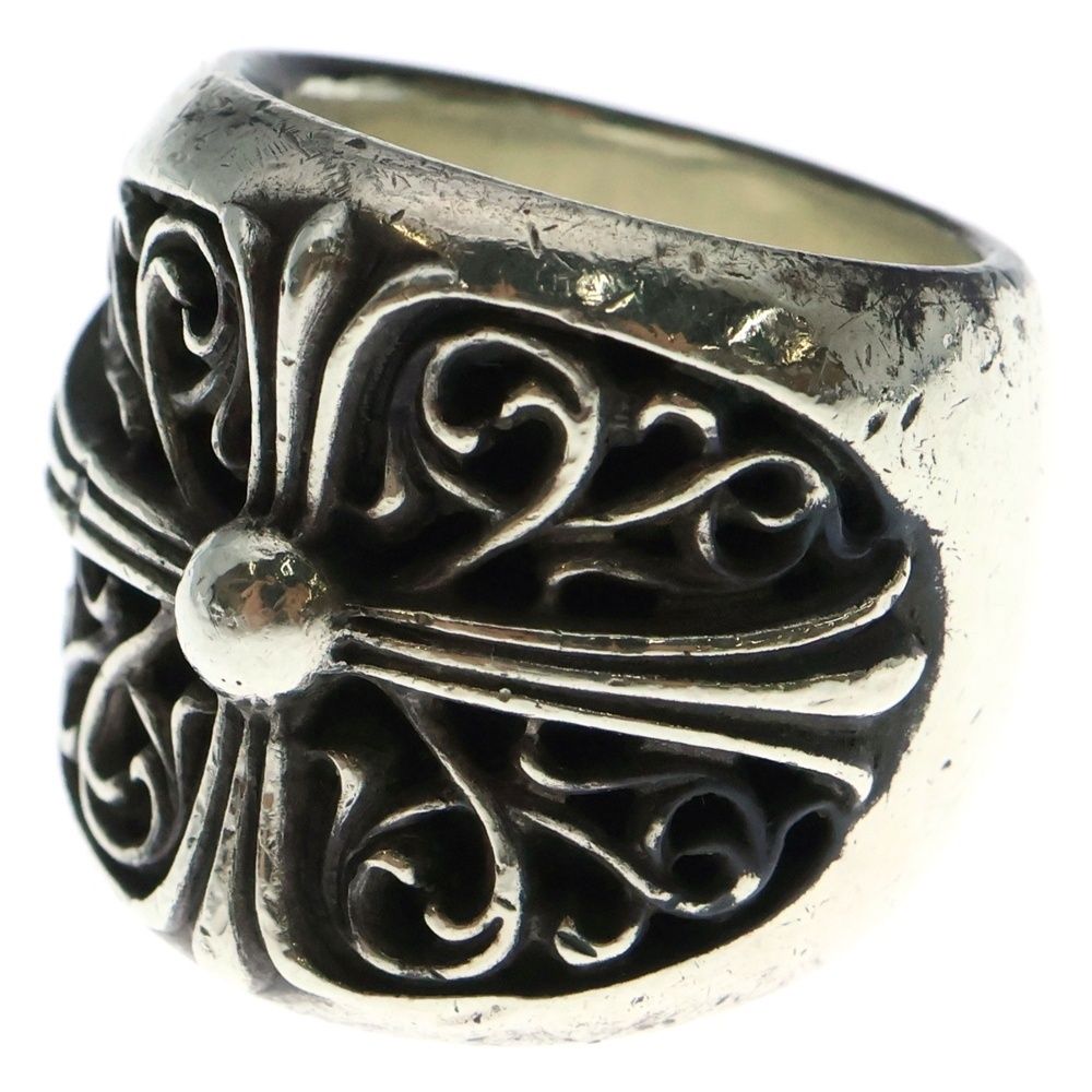 CHROME HEARTS クロムハーツ CLASSIC OVAL クラシックオーバルクロス リング シルバー BCA340