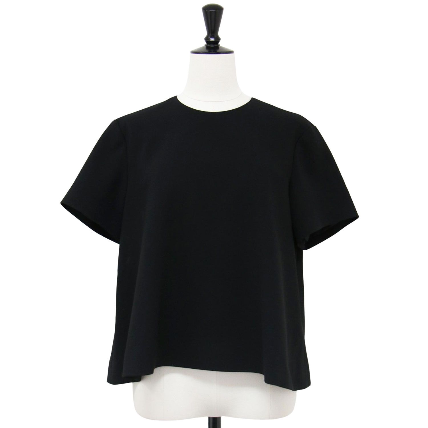 美品】Theory セオリー ブラウス ブラック 黒 サイズ:S(9号) / 24秋冬
