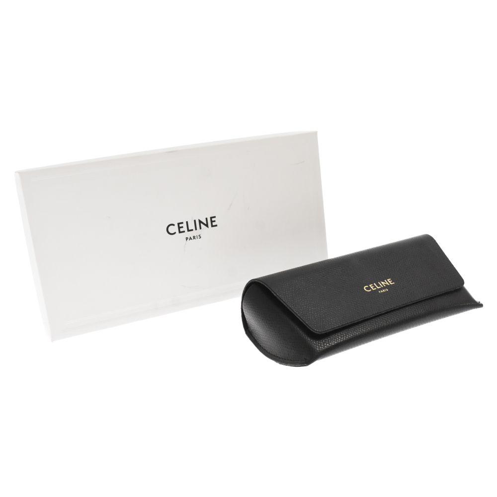 CELINE (セリーヌ) クリップオン ウェリントン サングラス ブラック 