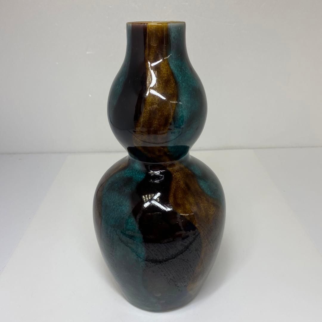 初代　九谷八十吉　花瓶　高さ約24.3㎝　トヒチサ　東さ6-1201② 初代 九谷八十吉 花瓶 高さ約24.3㎝ トヒチサ 東さ6-1201② - メルカリ