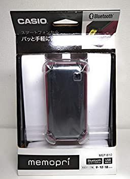 中古】「非常に良い」カシオ メモプリ Bluetooth対応 MEP-B10-RD  