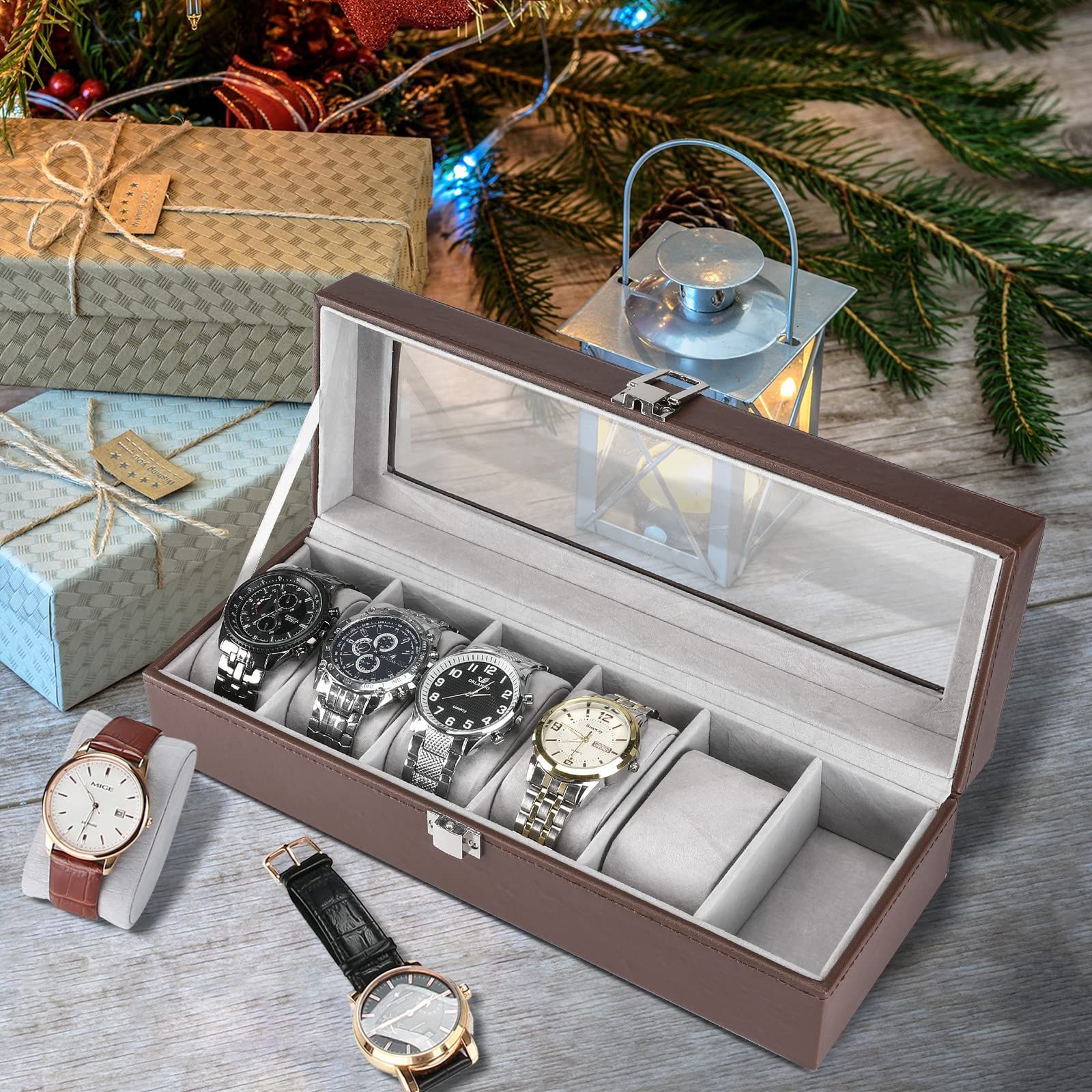 ウォッチケース・ジュエリー・小物ケース 豊岡クラフト製① ウォッチ