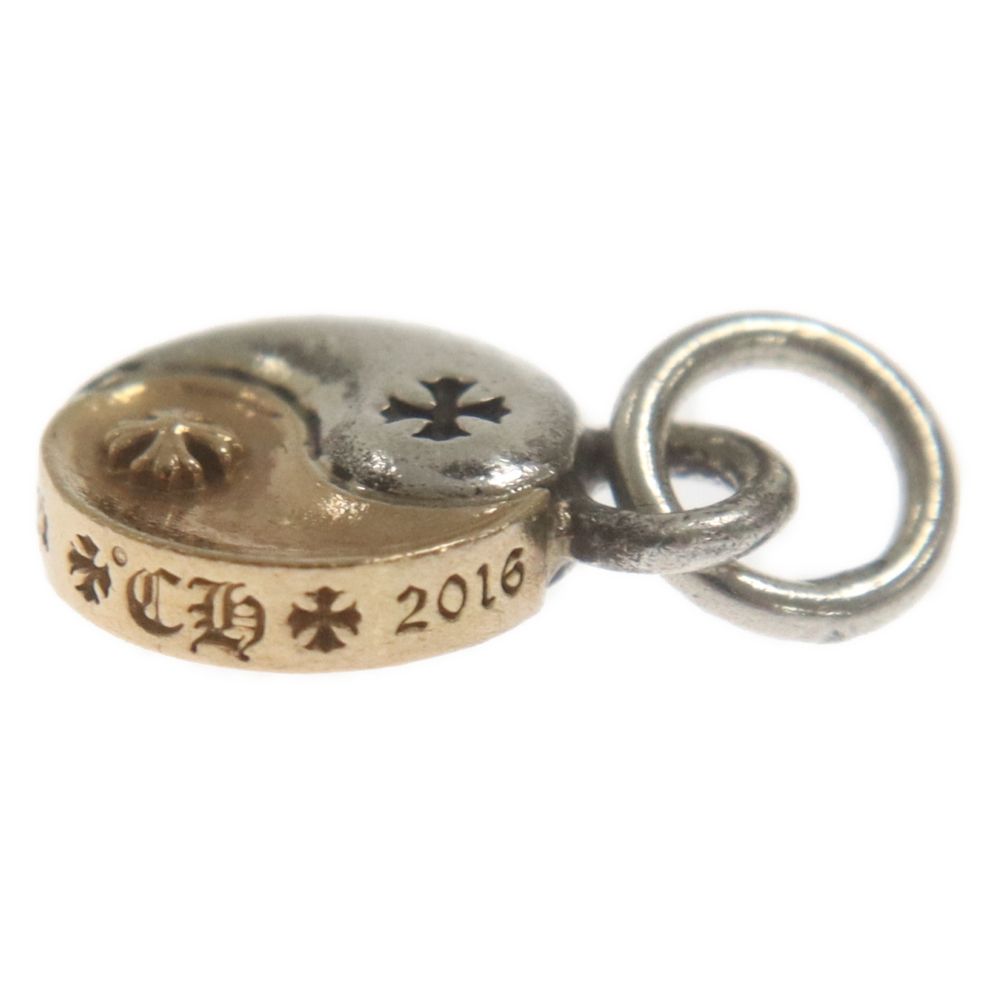 話題の人気 CHROME HEARTS (クロムハーツ) YIN YANG SML CHARM インヤン ペンダントトップ、チャーム